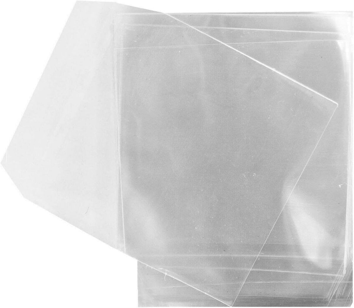 Buste Trasparenti Porta CD/DVD con Aletta di Chiusura – Formato Interno 12,5 x 12,5 cm