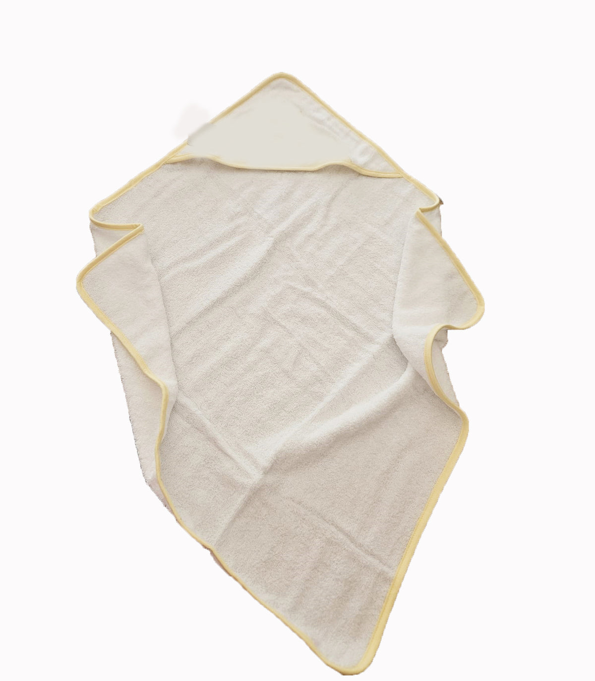 ACCAPPATOIO NEONATI A TRIANGOLO CON CAPPUCCIO – TELO BAGNO IN SPUGNA DI COTONE MORBIDA E ASSORBENTE CON RICAMO 100% COTONE 70X70 CM