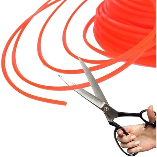 FILO DI RICAMBIO TONDO PER DECESPUGLIATORE 100 M - 3.0 MM BOBINA RICAMBIO TAGLIAERBA