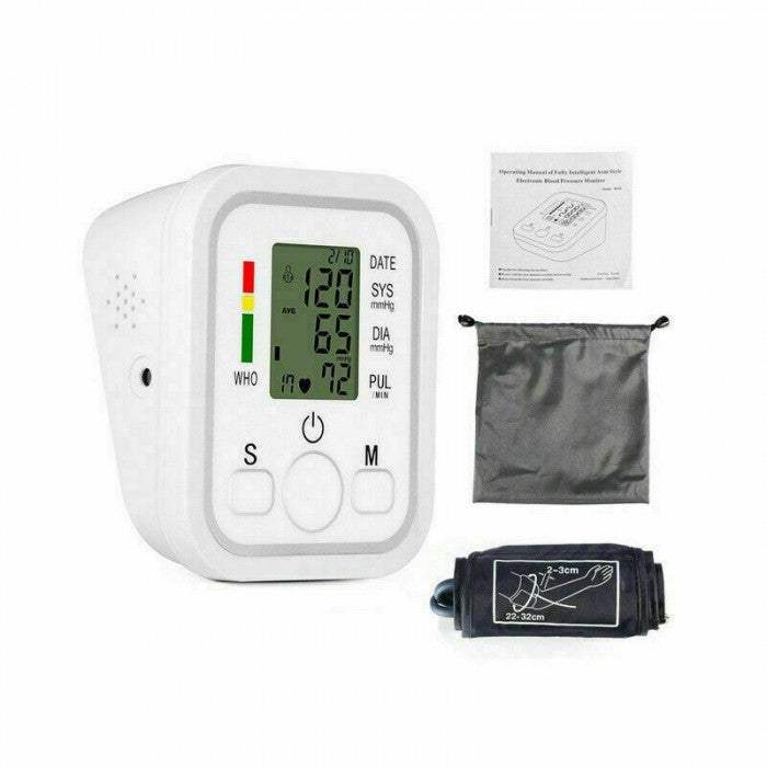 MISURATORE PRESSIONE DA BRACCIO AUTOMATICO SFIGMOMANOMETRO DIGITALE - ARM STYLE