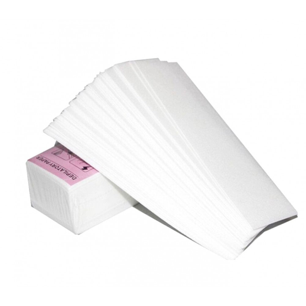 STRISCE IN TNT PRETAGLIATE PER DEPILAZIONE 7 x 20 CM - 100 PZ