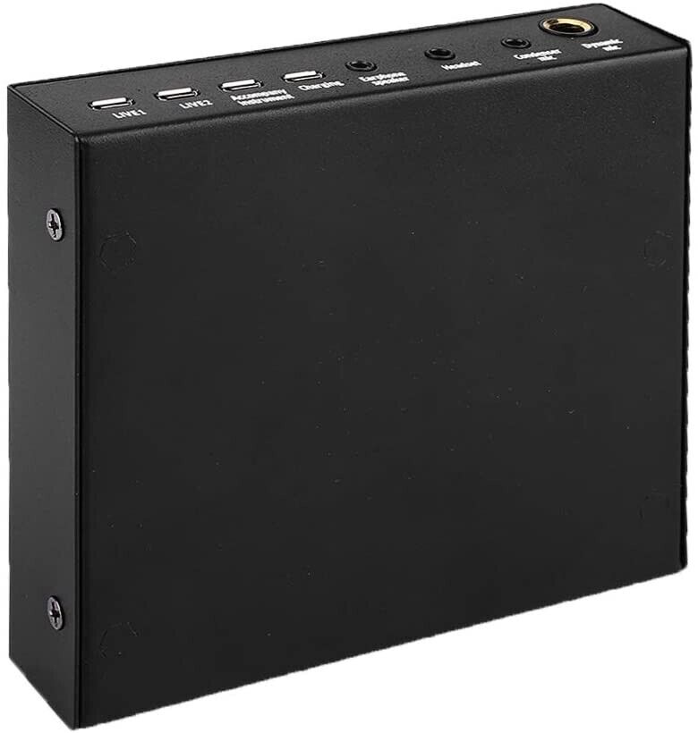 SOUND CARD V8 SCHEDA AUDIO MIXER LIVE REGOLABILE