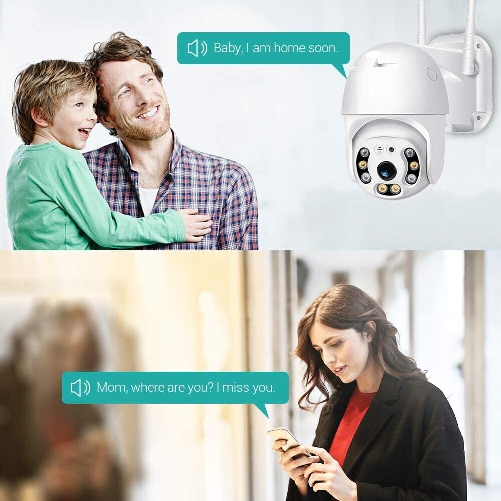 TELECAMERA VIDEOSORVEGLIANZA WIFI INTERNA ESTERNA SICUREZZA ATTACCO POE SMART