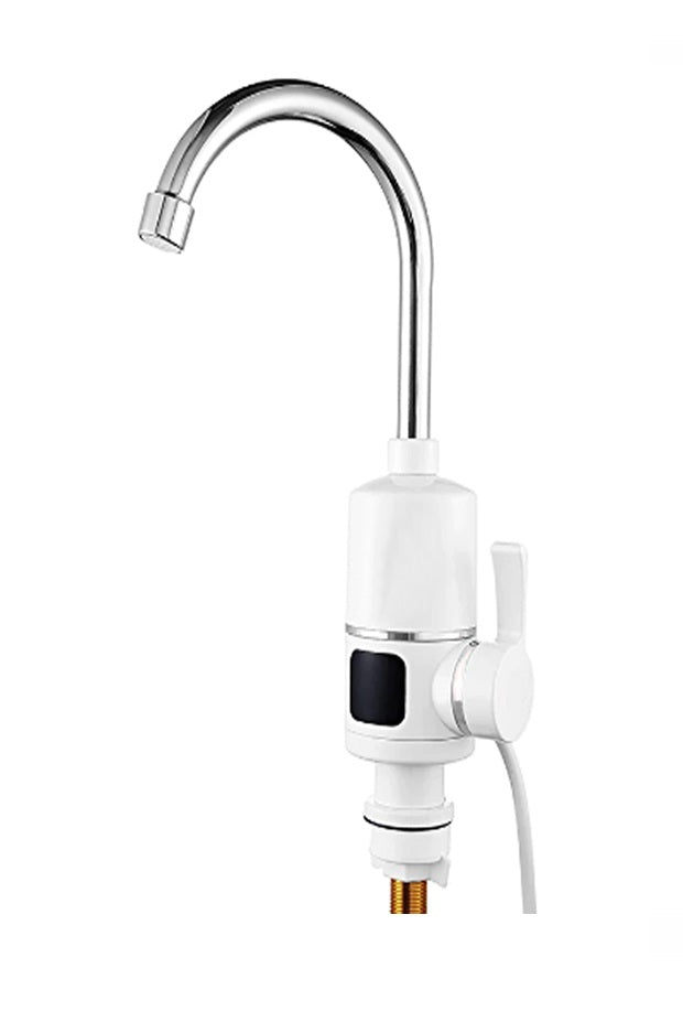 NUOVO RUBINETTO ELETTRICO SCALDABAGNO CALDAIA RISCALDATORE ACQUA CALDA MISCELATORE