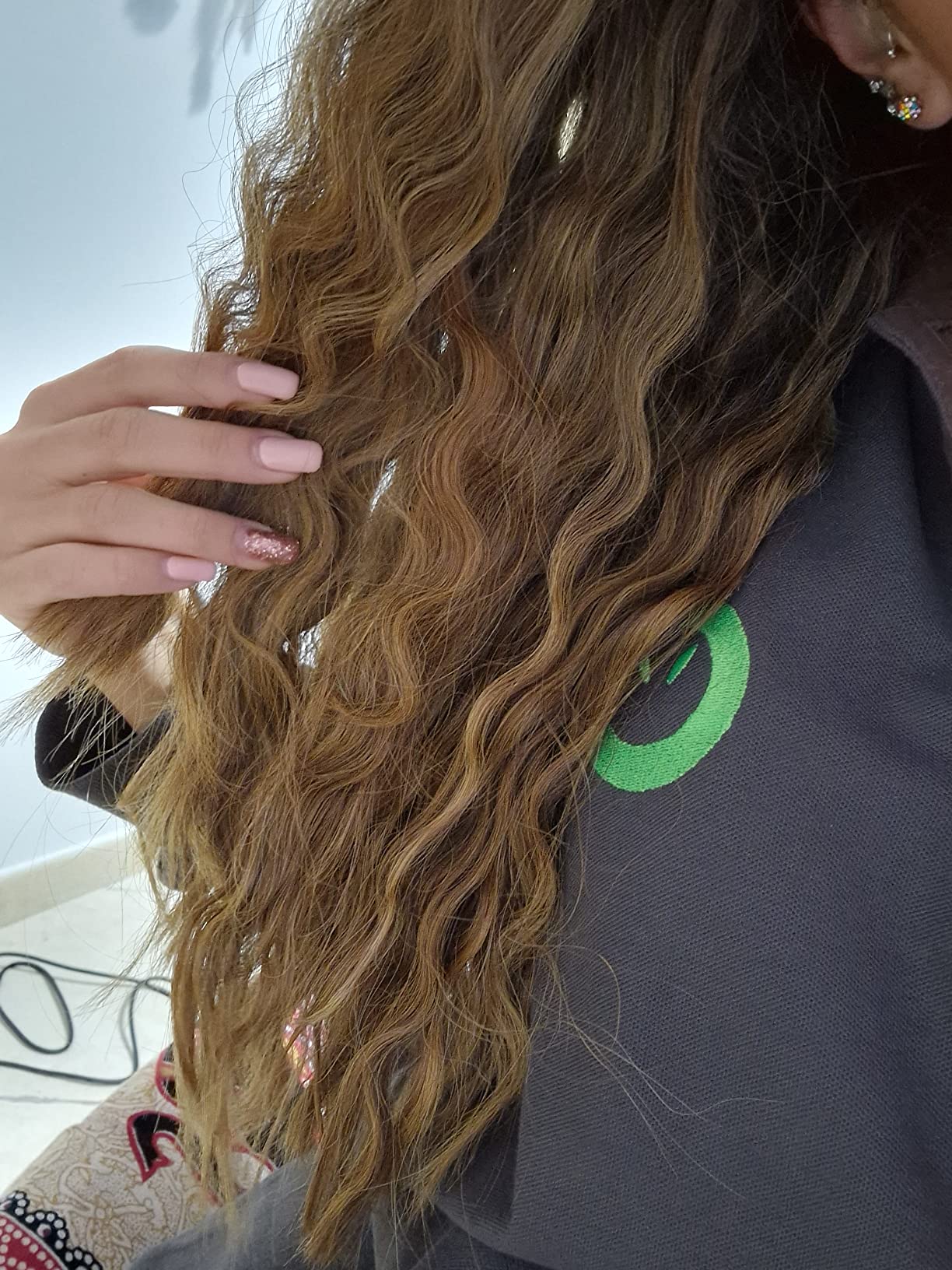 PIASTRA SONAR PER CAPELLI ONDULATI 5 TUBI EFFETTO ONDE ARRICCIACAPELLI 210° SN15