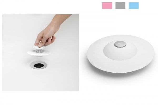 TAPPO DI SCARICO E FILTRO UNIVERSALE MULTIFUNZIONE IN SILICONE