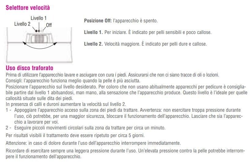 MACOM SENSATION 903 SMOOTHER LEVACALLI ELETTRICO. APPARECCHIO PEDICURE PER CALLI E DURONI, ACCIAIO INOSSIDABILE.