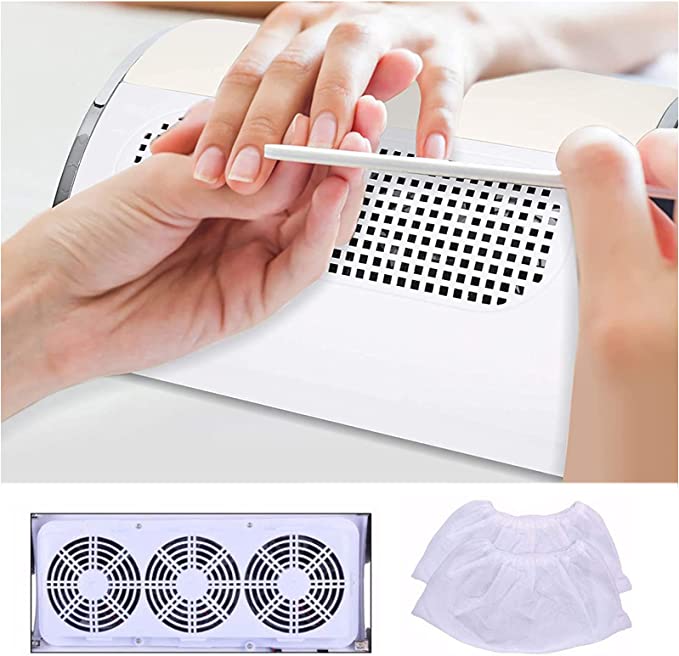 ASPIRATORE UNGHIE DA TAVOLO 3 VENTOLE PROFESSIONALE 36W