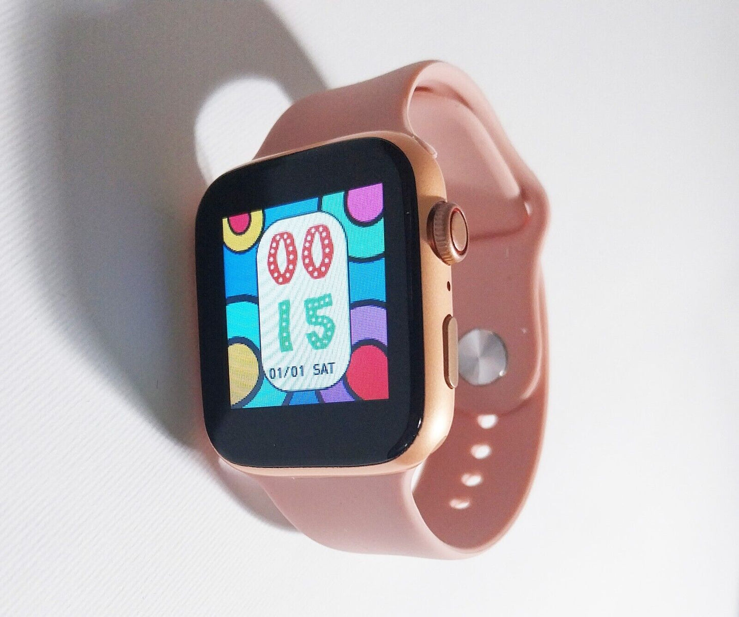 SMART WATCH 7 , CASSA 45 MM COLORI VARI CON CINTURINO SPORT - REGULAR