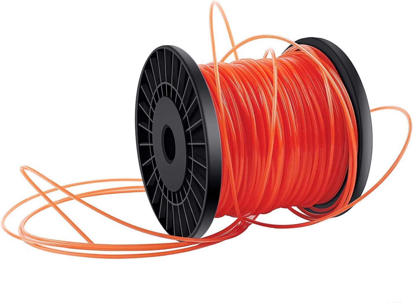 FILO DI RICAMBIO TONDO PER DECESPUGLIATORE 100 M - 4.0 MM BOBINA RICAMBIO TAGLIAERBA