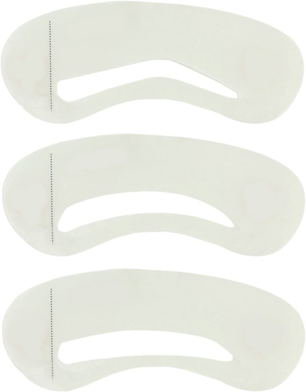 STENCIL PER SOPRACCIGLIA RIDISEGNA LE TUE SOPRACCIGLIA E RIUTILIZZABILE -SET DI3