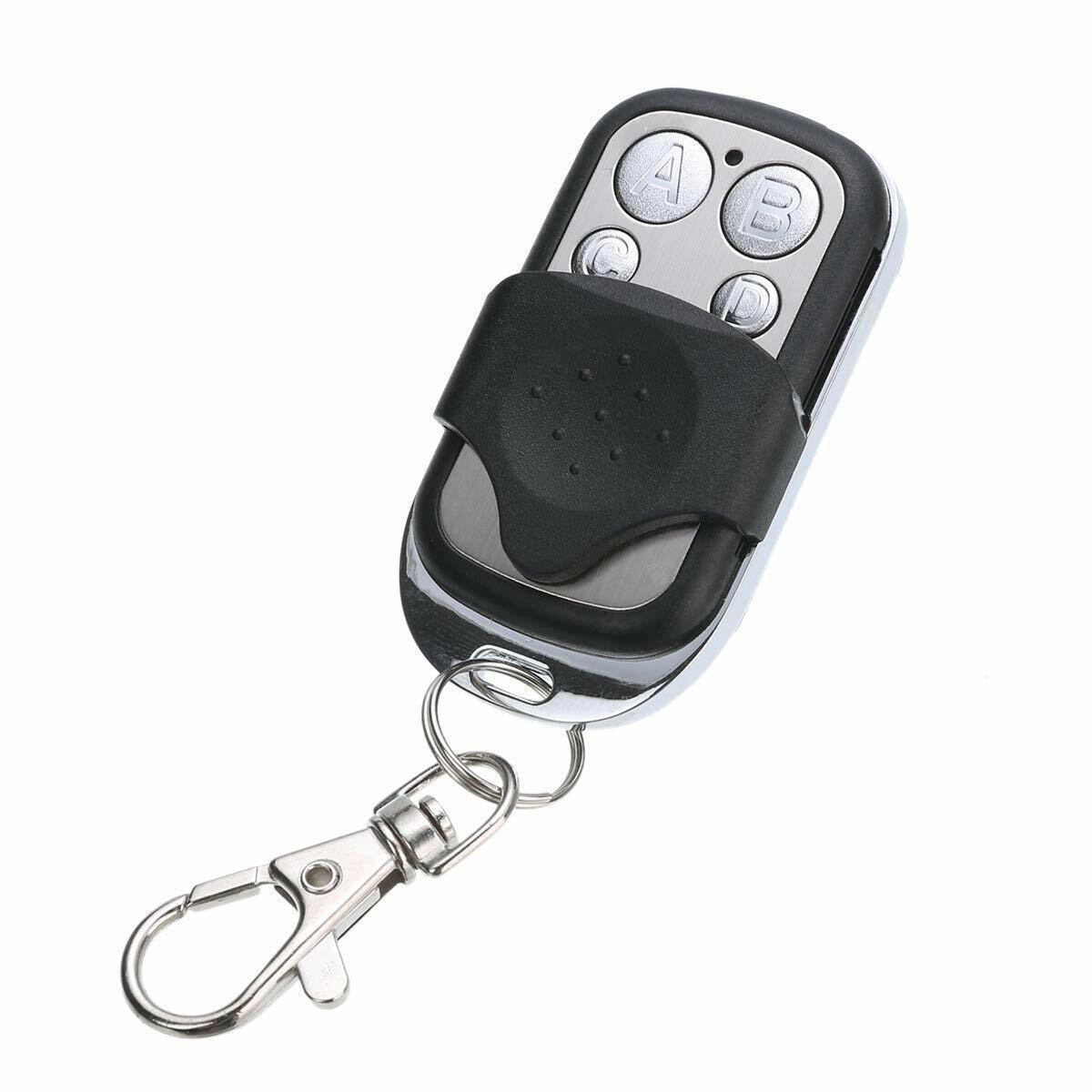 5 PZ TELECOMANDI PER CANCELLO AUTOMATICO UNIVERSALE 433.92 MHZ - CODICE FISSO