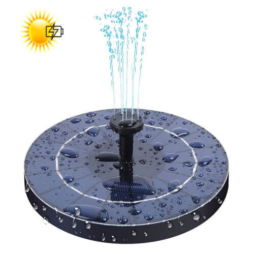 FONTANA SOLARE DA GIARDINO POMPA GALLEGGIANTE DECORATIVA