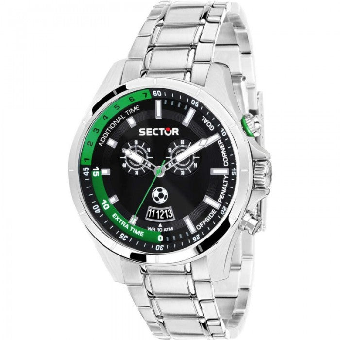 SECTOR OROLOGIO MASTER SOCCER MULTIFUNZIONE CINTURINO IN ACCIAIO - R325305001