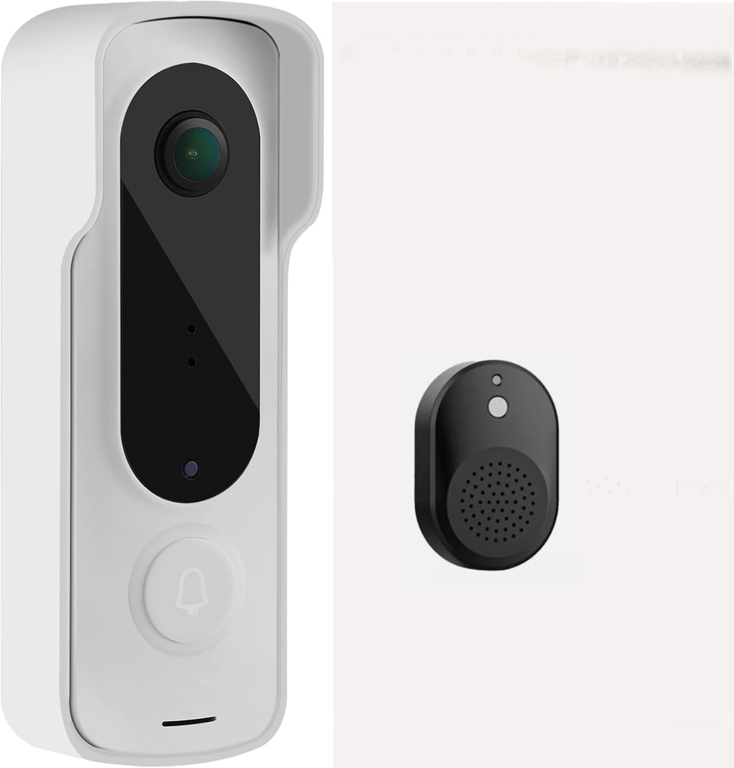 VIDEOCITOFONO WI-FI PER ESTERNO SENZA FILI SMART CAM DOORBELL CAMPANELLO WIRELESS APP COLLEGATO AL CELLULARE