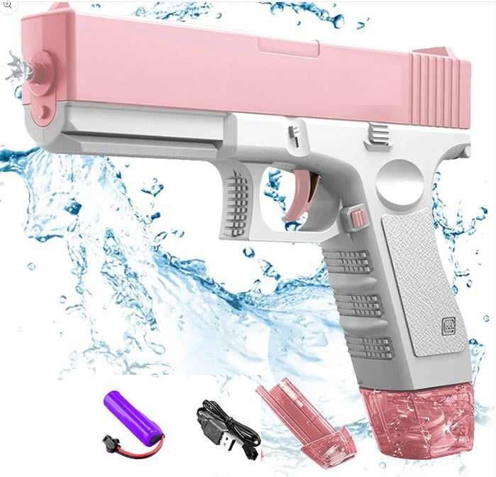 PISTOLA AD ACQUA ELETTRICA GIOCATTOLO – CON BATTERIA RICARICABILE