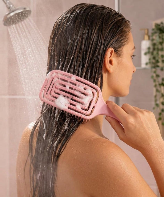 SPAZZOLA PER CAPELLI FLESSIBILE 3D ANTI-NODI – COLORE ASSORTITO