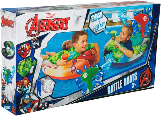 BATTLE BOAT SALVAGENTI AVENGERS PER BAMBINI IRONMAN/HULK