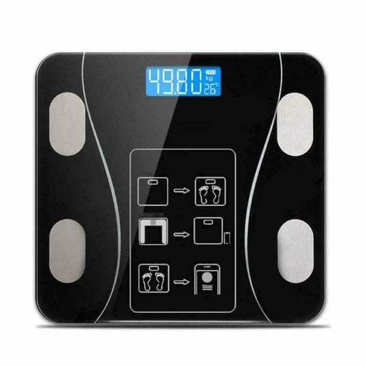 Bilancia Pesapersone Digitale Bluetooth Elettronica 180 kg Vetro