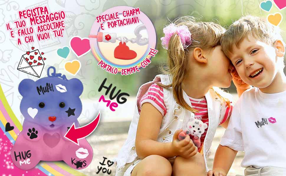 ORSETTO CHE REGISTRA E RIPETE IL TUO MESSAGGIO - COCCOLOTTI LOVE & TELL