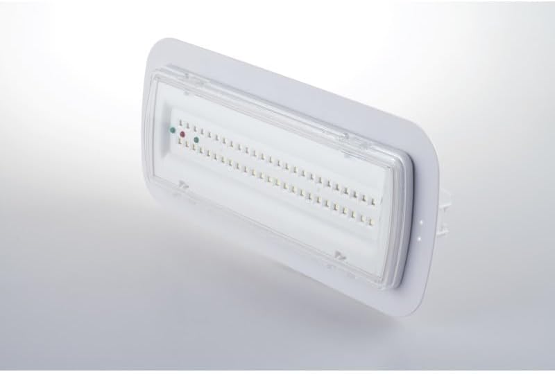 Lampada di emergenza 4W 6500k risparmio energetico luce led ad incasso parete Antiblackout IP65