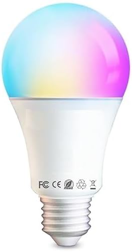 LAMPADINA SMART DIMMERABILE E27 - WIFI 2.4GHZ COMPATIBILE CON ALEXA GOOGLE HOME