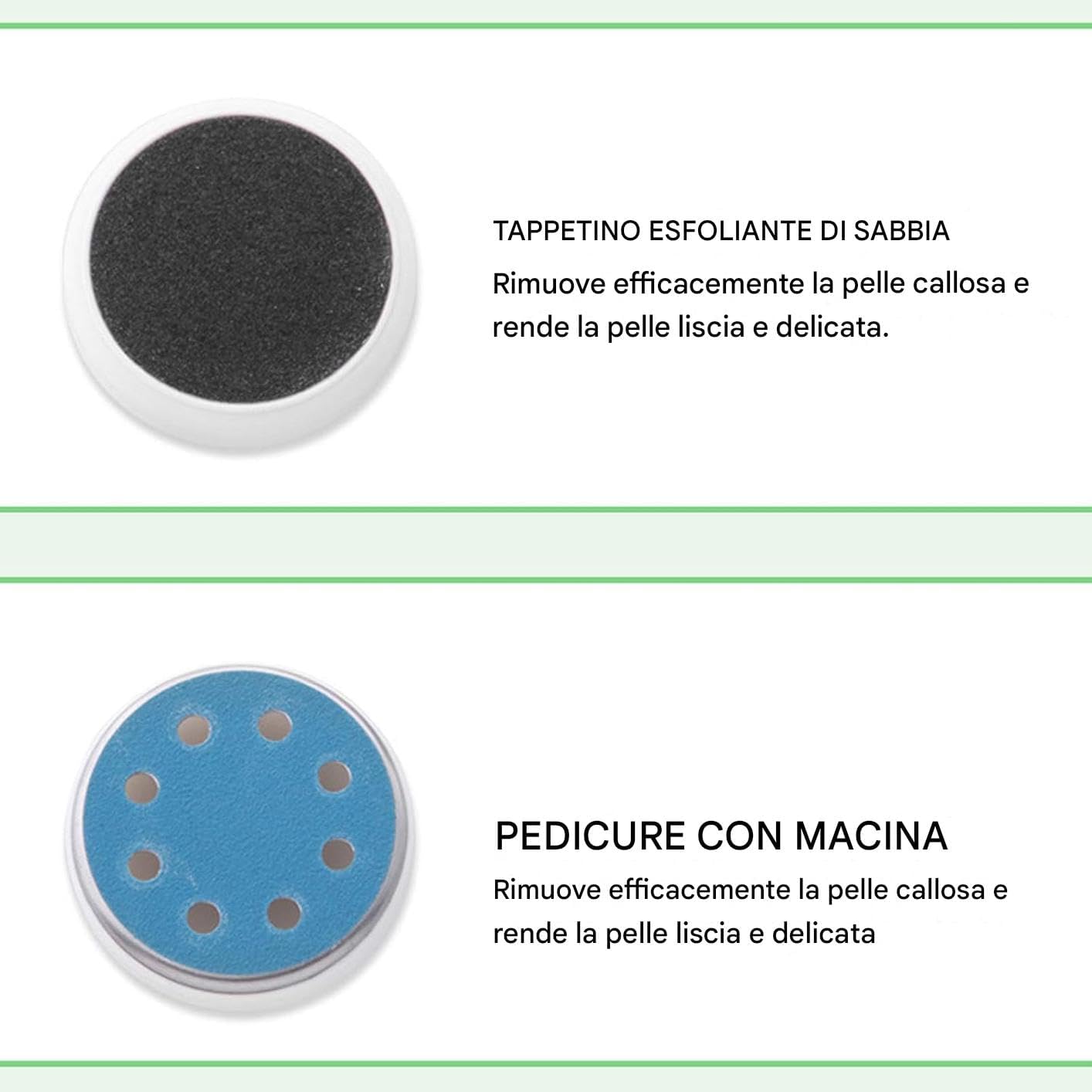 Strumento elettrico per pedicure, portatile, per la cura dei piedi per la rimozione dei calli della pelle morta, smerigliatrice per lima