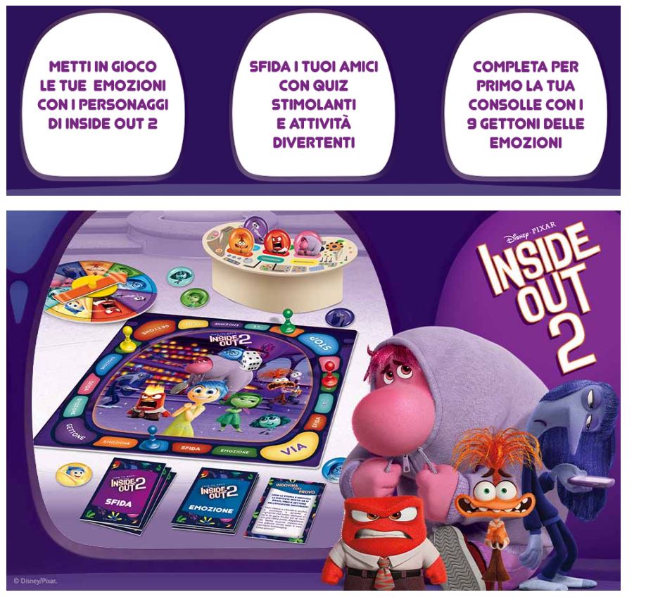 IL GIOCO DELLE EMOZIONI GIOCO DI SOCIETÀ TAVOLO BAMBINI ADULTI INSIDE