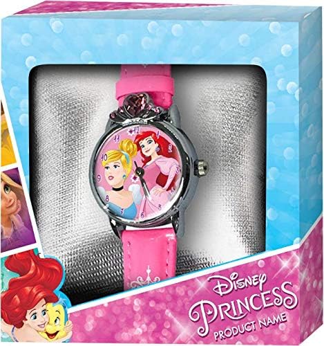 OROLOGIO DISNEY PRINCESS CORONA CON CINTURINO IN PELLE