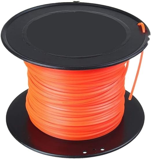 FILO DI RICAMBIO TONDO PER DECESPUGLIATORE 100 M - 3.0 MM BOBINA RICAMBIO TAGLIAERBA