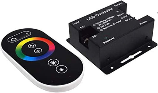 CENTRALINA TOUCH CONTROLLER TELECOMANDO PER STRISCIA LED RGB