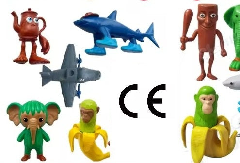 Figure Toy 3D con 3 Card Personaggi per Bambini e Adulti - 8 modelli casuali Tung Tung Tung Sahur Tralalero Tralala