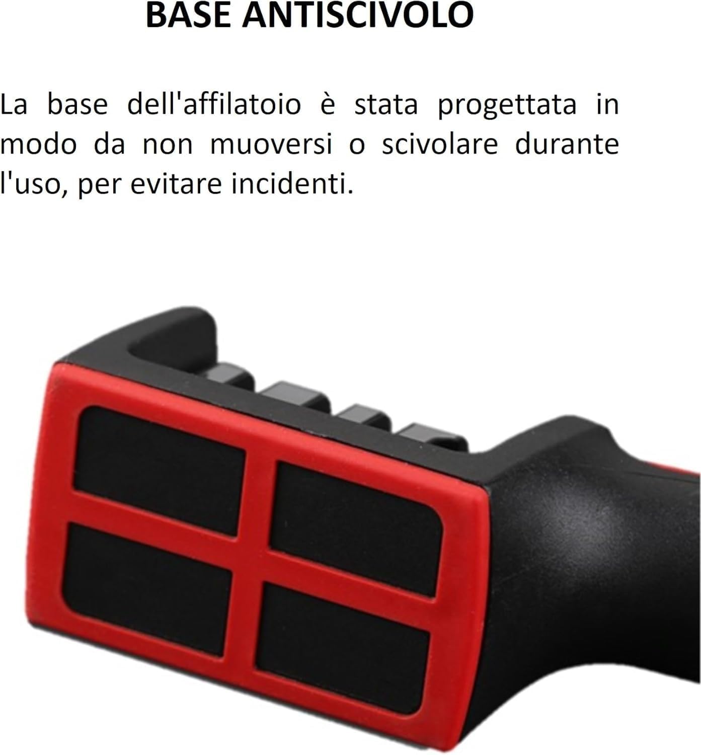 Affilacoltelli E Forbici Professionale Facile E Veloce Con Base Antiscivolo Utensili Da Cucina