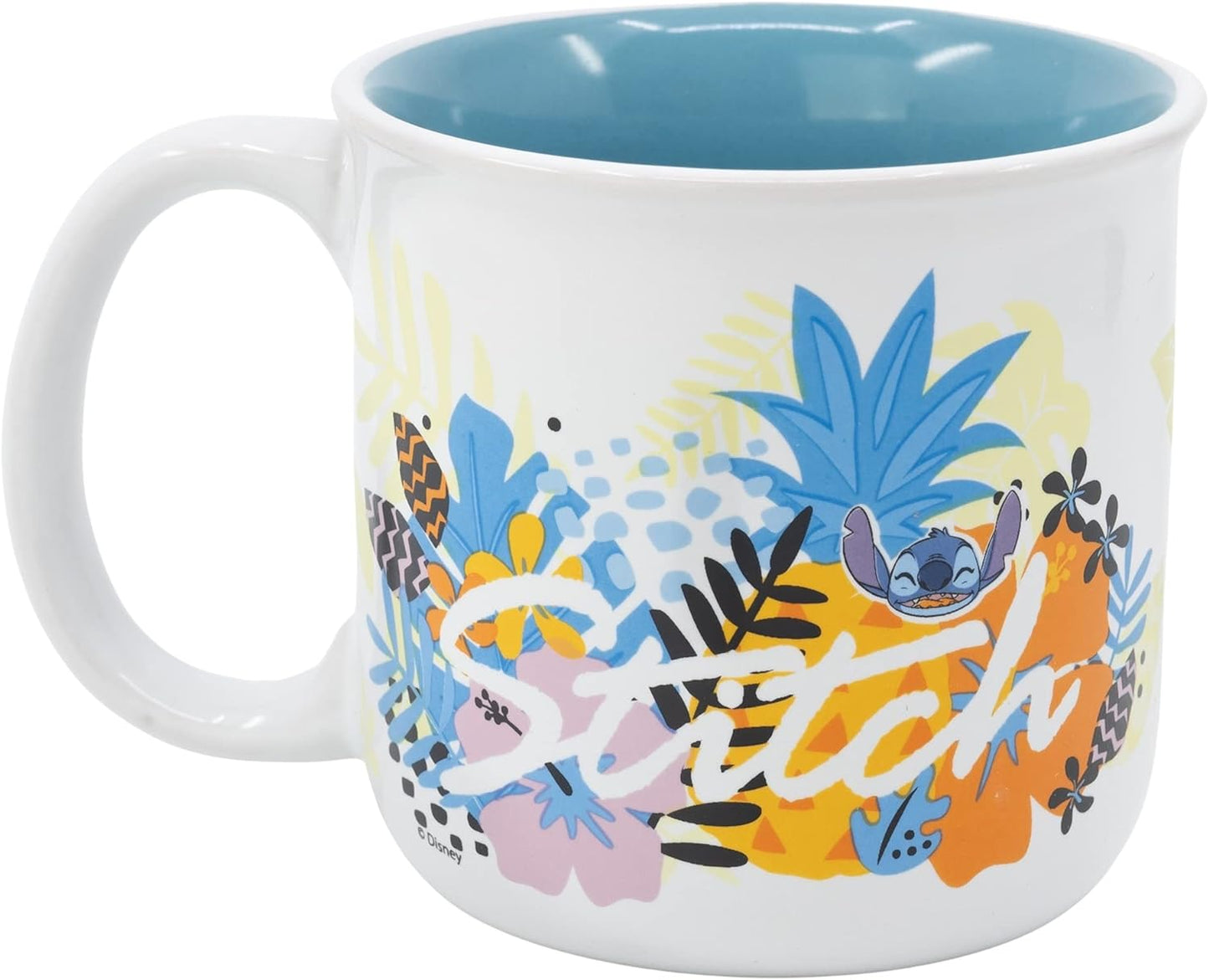 TAZZA DA COLAZIONE IN CERAMICA DA 400 ML DI STITCH IN CONFEZIONE REGALO