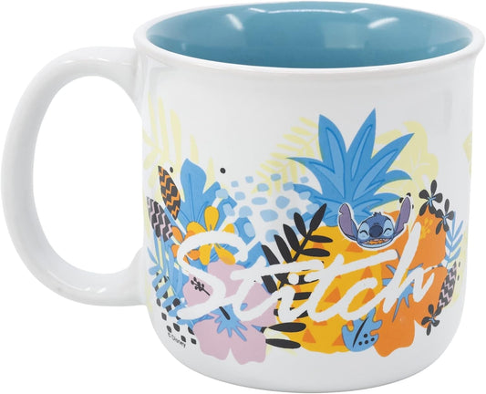 TAZZA DA COLAZIONE IN CERAMICA DA 400 ML DI STITCH IN CONFEZIONE REGALO