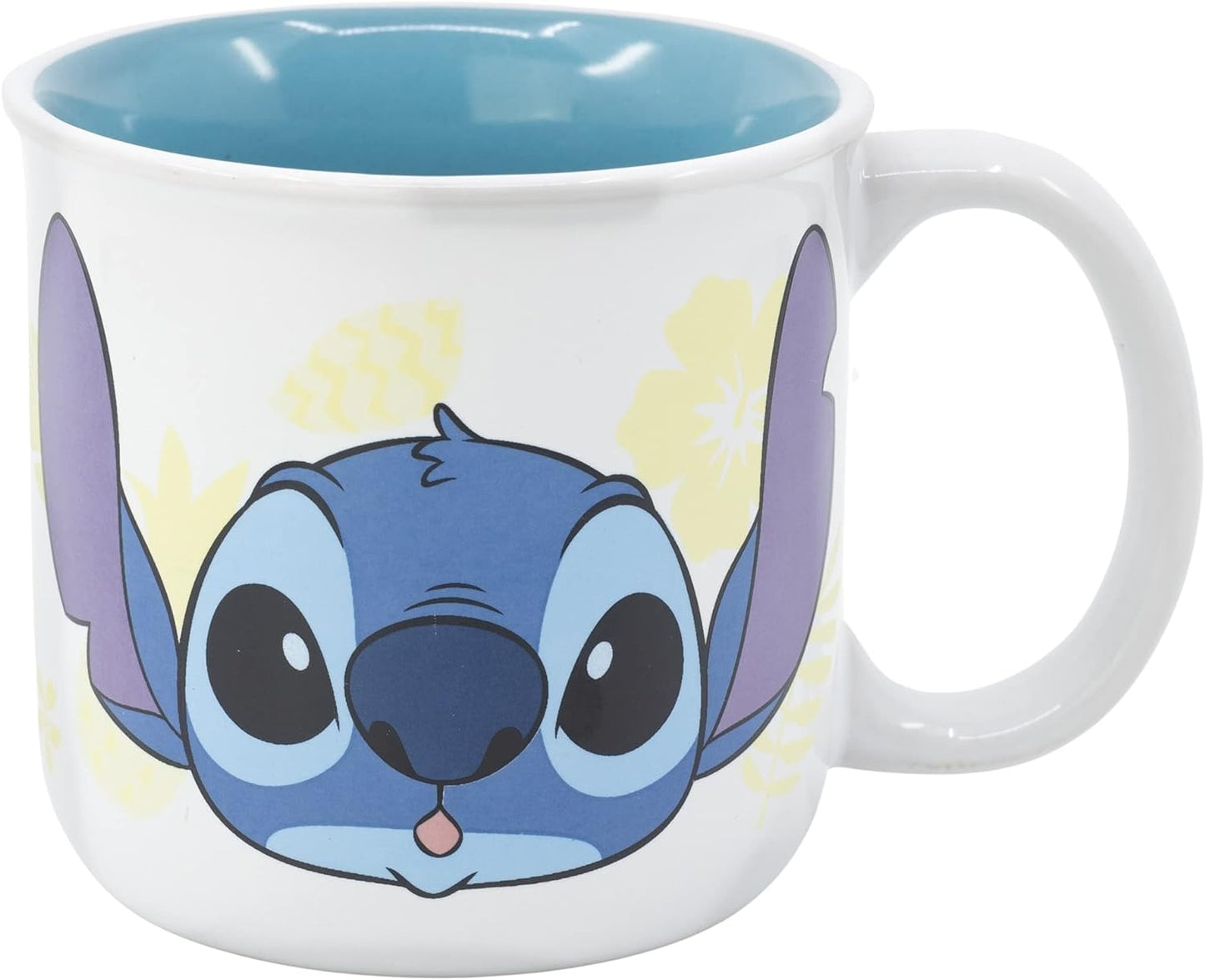 TAZZA DA COLAZIONE IN CERAMICA DA 400 ML DI STITCH IN CONFEZIONE REGALO