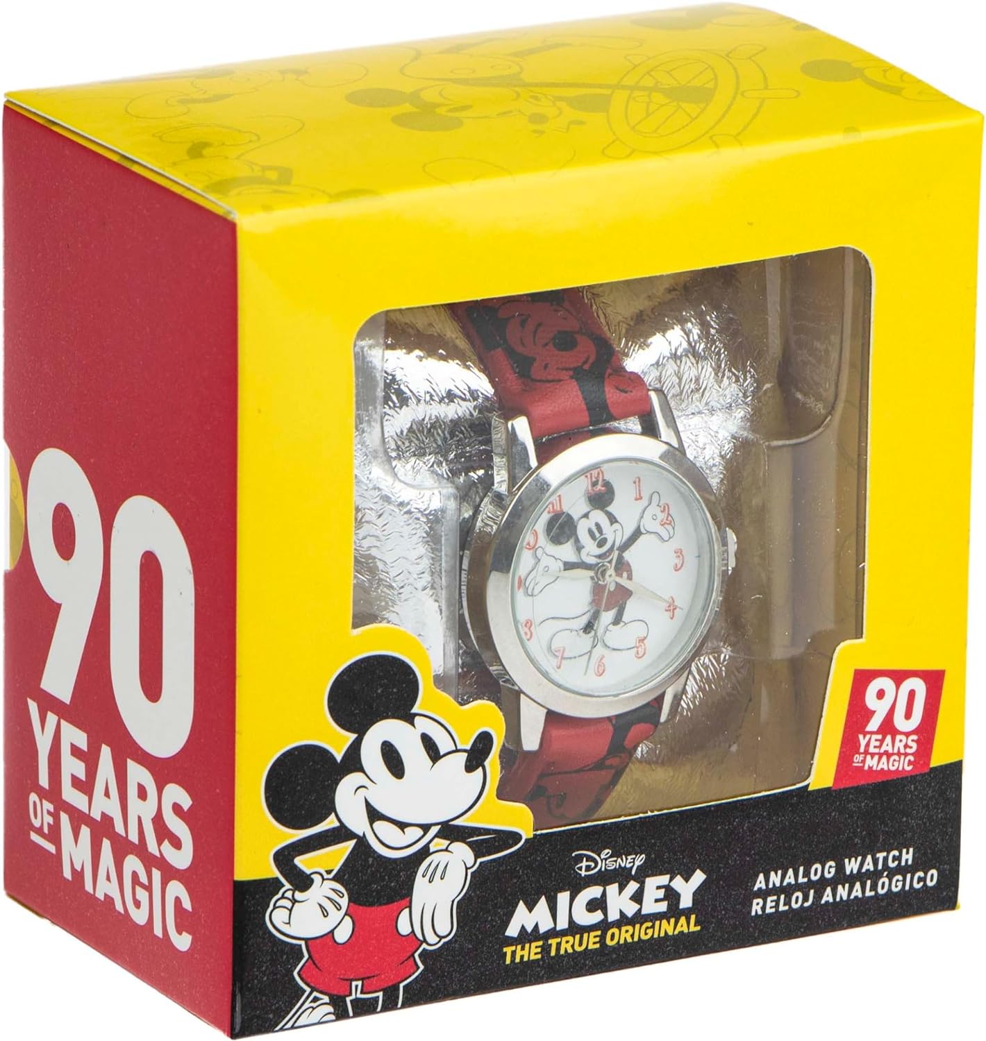 OROLOGIO DISNEY IN EDIZIONE SPECIALE A TRE SFERE CON CINTURINO IN PELLE
