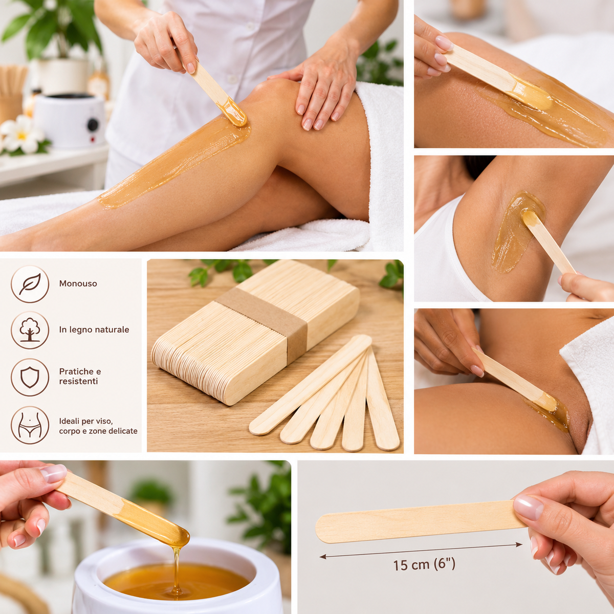 Spatole professionali monouso