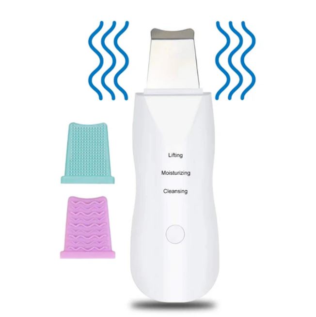 SPATOLA A ULTRASUONI PER PULIZIA VISO 3 IN 1