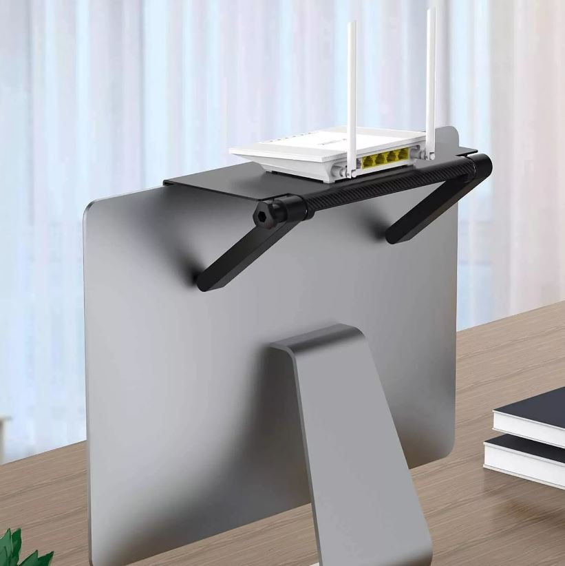 SUPPORTO TV PER UN AMBIENTE ORDINATO, RIPIANO SUPERIORE DELLO SCHERMO PIEGHEVOLE
