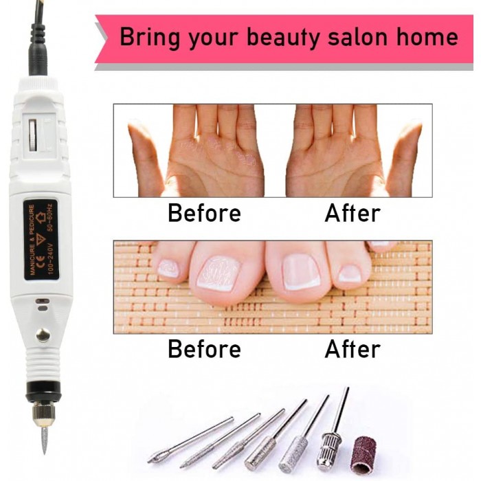 FRESA MANICURE NAIL ART MINI DRILL VARIABLE SPEED ROTARY DETAIL CARVER