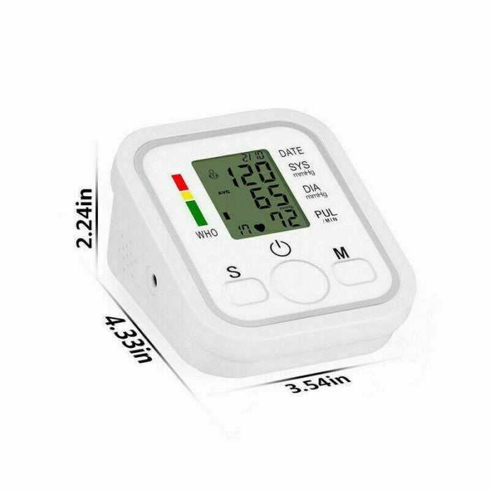 MISURATORE PRESSIONE DA BRACCIO AUTOMATICO SFIGMOMANOMETRO DIGITALE - ARM STYLE