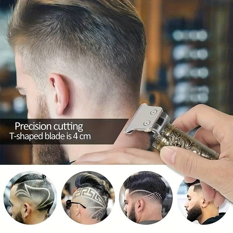 TAGLIACAPELLI UOMO PROFESSIONALE RASOIO DI PRECISIONE REGOLABARBA E CAPELLI
