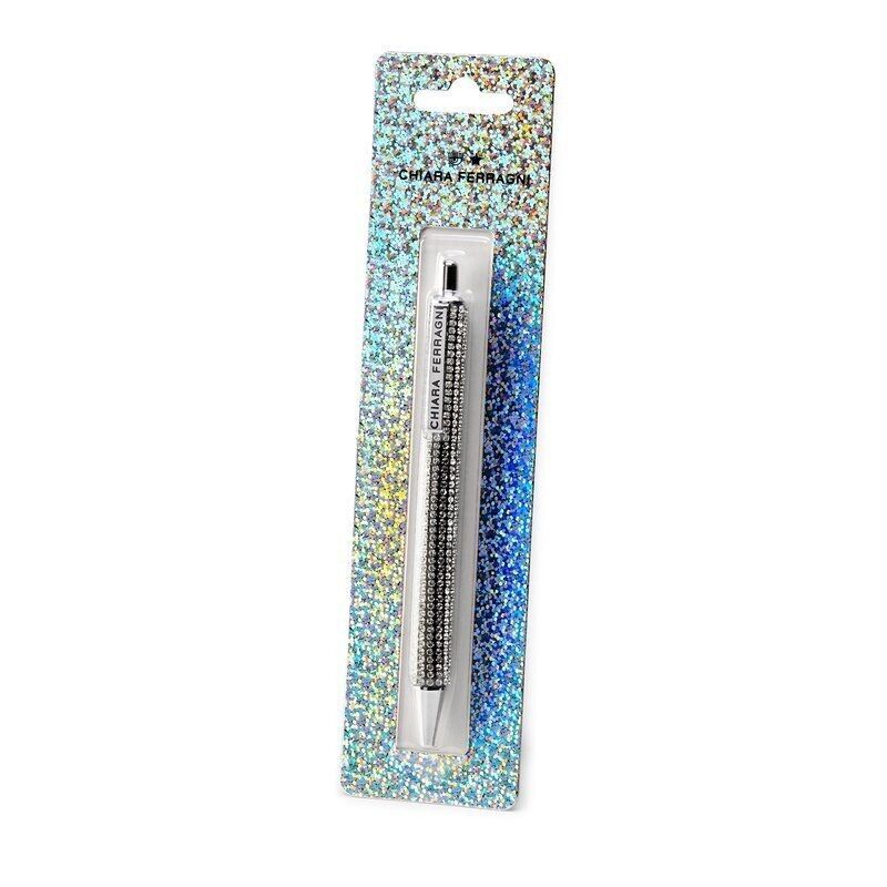 Blister 1 penna a scatto con strass Chiara Ferragni - Anno Scolastico 23/24