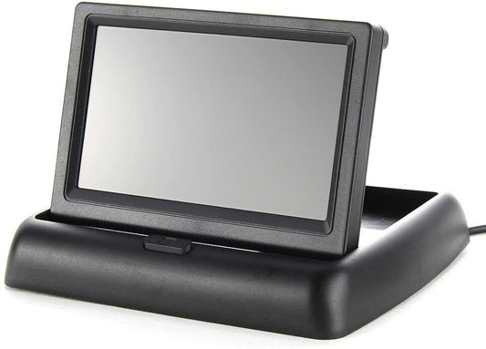 MONITOR 4.3'' TFT-LCD A COLORI SUPPORTO A SCOMPARSA PER PARCHEGGIO ASSISTITO