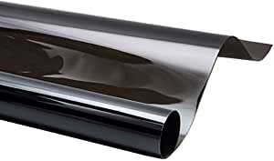 ROTOLO PELLICOLA OSCURANTE ANTI SOLE PER FINESTRE E VETRI DI AUTO SCURA 300X50