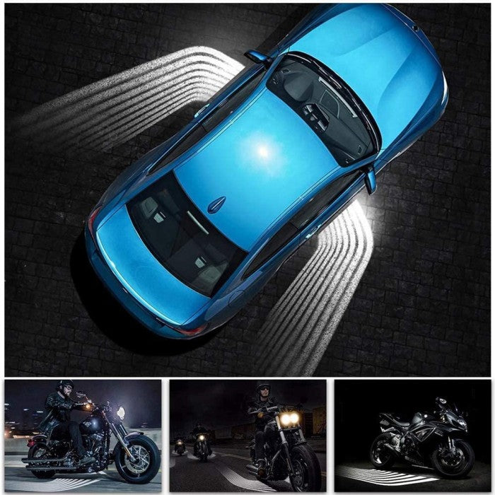 LUCE LED PROIETTORE PER PORTA AUTO AD ALI D'ANGELO