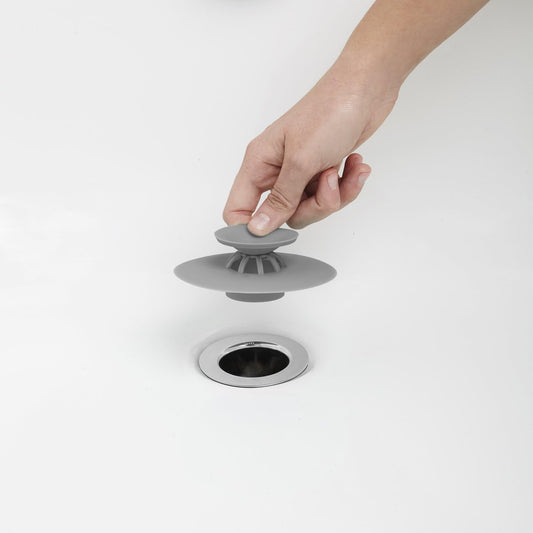 TAPPO DI SCARICO E FILTRO UNIVERSALE  MULTIFUNZIONE IN SILICONE