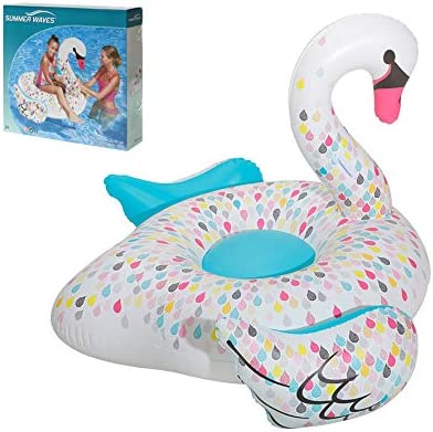 GONFIABILE CIGNO MULTICOLORE