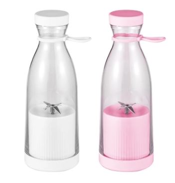 MINI FRULLATORE ELETTRICO PORTATILE 420 ML SPREMIAGRUMI 4 LAME PER FRULLATO FRAPPÈ SUCCO ALIMENTI PER BAMBINI BATTERIA RICARICABILE INCORPORATA PER VIAGGI SPORT CUCINA UFFICIO ALL'APERTO
